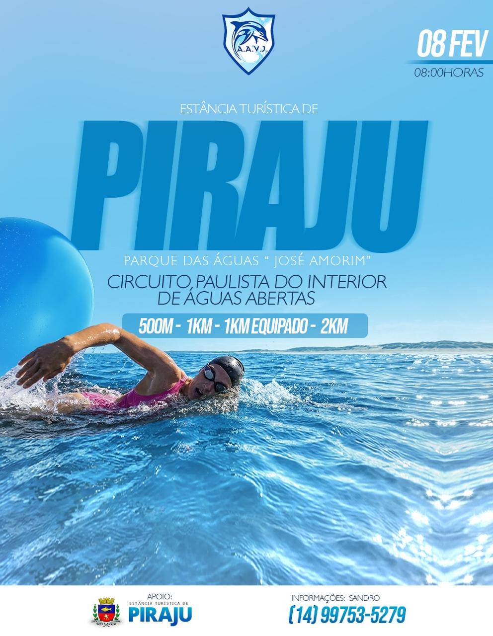 Circuito Paulista do Interior - Natação em águas abertas - Primeira Etapa - Piraju