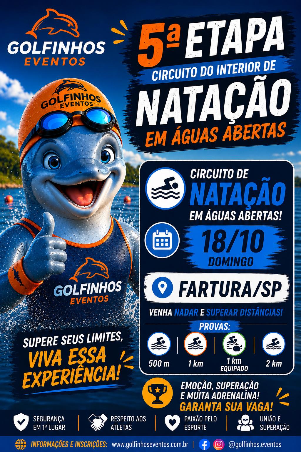 Circuito Paulista do Interior - Natação em águas abertas - Quinta Etapa - Fartura